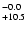 $^{\rm -0.0}_{+10.5}$