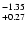 $^{\rm -1.35}_{+0.27}$