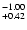 $^{\rm -1.00}_{+0.42}$