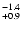 $^{\rm -1.4}_{+0.9}$