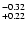 $^{\rm -0.32}_{+0.22}$