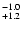 $^{\rm -1.0}_{+1.2}$