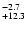 $^{\rm -2.7}_{+12.3}$