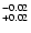 $^{\rm -0.02}_{+0.02}$