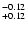 $^{\rm -0.12}_{+0.12}$