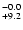 $^{\rm -0.0}_{+9.2}$