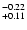 $^{\rm -0.22}_{+0.11}$
