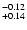 $^{\rm -0.12}_{+0.14}$