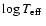 $\log
\mbox{$T_{\rm eff}$ }$