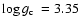 $\mbox{$\log{{g}}_{\rm c}$ }=
3.35$