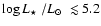 $\log \mbox{$L_{\star}$ }/\mbox{$L_{\odot}$ }\lesssim 5.2$