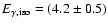 $E_{\gamma, {\rm iso}} = (4.2\pm0.5)$