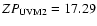 $ZP_{\rm UVM2} = 17.29$