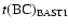 $t(\rm BC)_{\rm BASTI}$