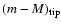 $(m-M)_{\rm tip}$