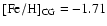${\rm [Fe/H]_{CG}}= -1.71$