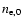 $n_{{\rm e}, 0}$