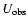 $U_{\rm obs}$