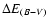 $\Delta E_{(B - V)}$