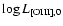 $\log L_{\rm [OIII], 0}$