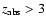 $z_{\rm abs}>3$