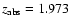 $z_{\rm abs}=1.973$