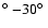 $\hbox{$^\circ$ }{-}30\hbox{$^\circ$ }$