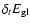 $\delta_t E_{\rm gl}$