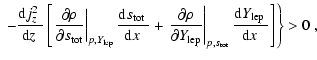 $\displaystyle {} \left. - \frac{{\rm d}j_z^2~}{{\rm d}z~}
\left[ \left.\frac{\p...
..._{p,s_{\rm tot}}
\frac{{\rm d}{Y_{\rm lep}}~}{{\rm d}x~} \right] \right\} > 0~,$