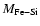 $M_{{\rm Fe-Si}}$