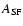 $A_{\rm SF}$