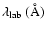 $\rm\lambda_{lab}~(\AA)$