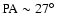 $\rm PA \sim27\hbox{$^\circ$ }$