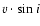 $v\cdot\sin{i}$