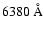 $6380~\hbox{\rm\AA}$