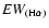 ${\it EW}_{\rm (H\alpha)}$