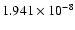 $1.941\times 10^{-8}$