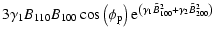 $\displaystyle 3\gamma _1 B_{110} B_{100} \cos \left( {\phi _{\rm p} } \right){\...
...
{\left( {\gamma _1 \tilde {B}_{100}^2 +\gamma _2 \tilde {B}_{200}^2 } \right)}$