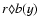 $r \lozenge b(y)$