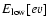 $E_{\rm low}[ev]$