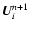 $\vec{U}^{n+1}_i$