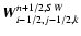 $\vec{W}^{n+1/2,SW}_{i-1/2,j-1/2,k}$