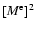 $[M^{\rm e}]^2$