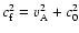 $c_{\rm f}^2=v_{\rm A}^2+c_0^2$