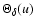 $\Theta_{\delta}(u)$