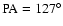 $\rm PA=127^{\circ}$
