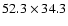 $52.3\times34.3$