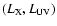 $(L_{\rm X},L_{\rm UV})$