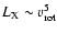 $L_{\rm X} \sim v_{\rm rot}^{5}$