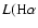 $L(\rm H\alpha$